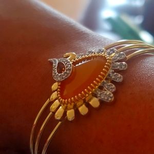 CZ bracelet and Cocktail Earrings set